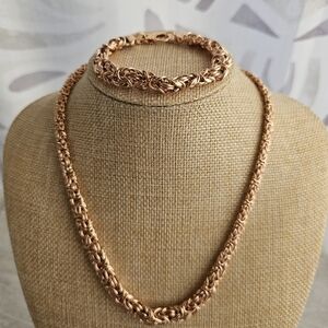 Milor Bronze Necklace and Braclet Set